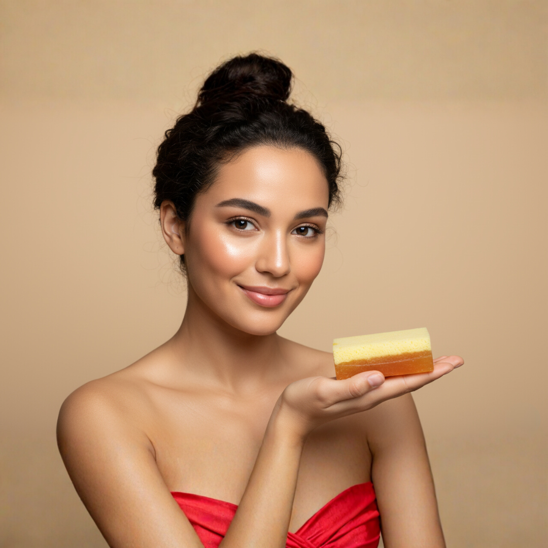 Sinaasappel Douchespons – Celvernieuwend & Verfrissend