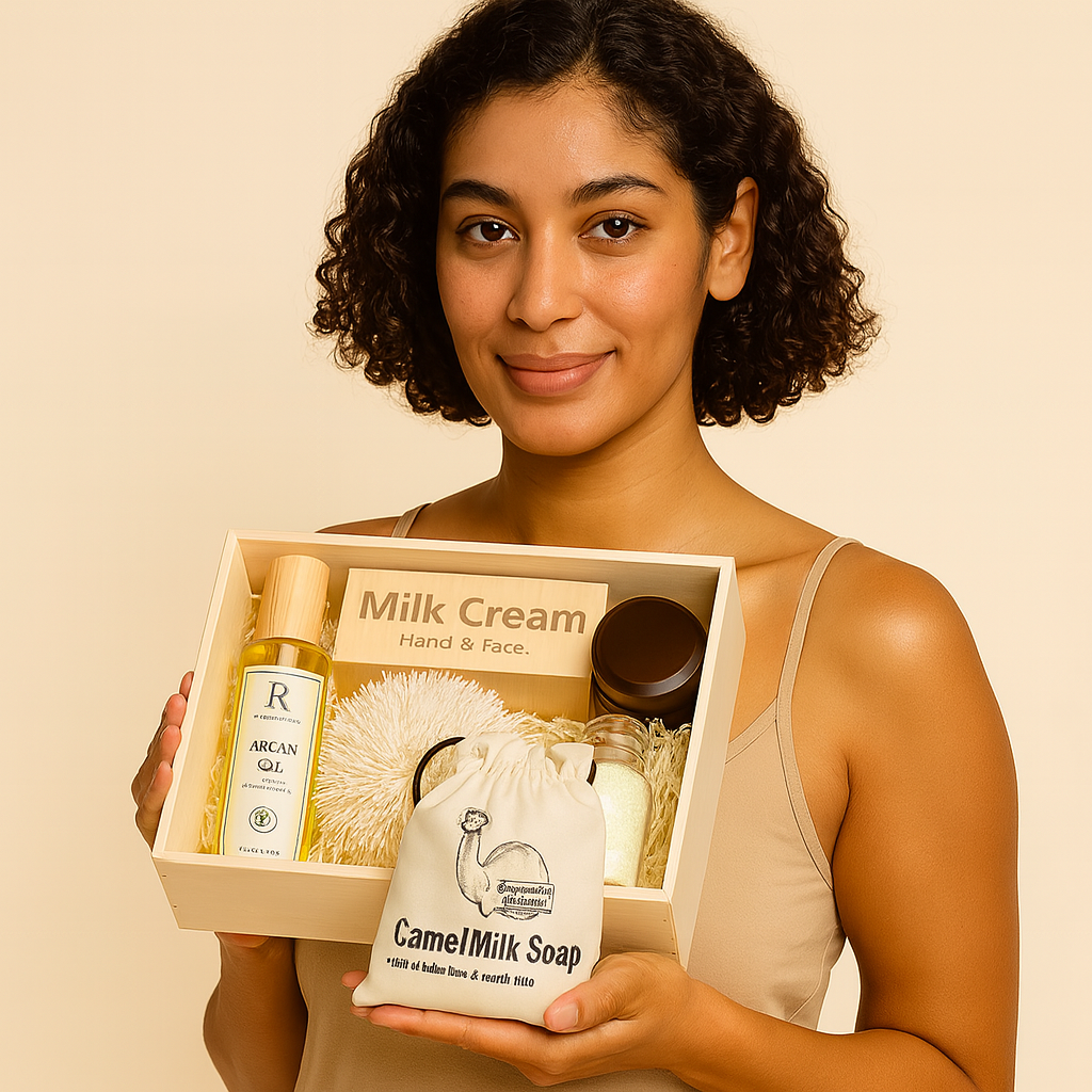 Giftset Kamelenmelk – Complete Verzorging