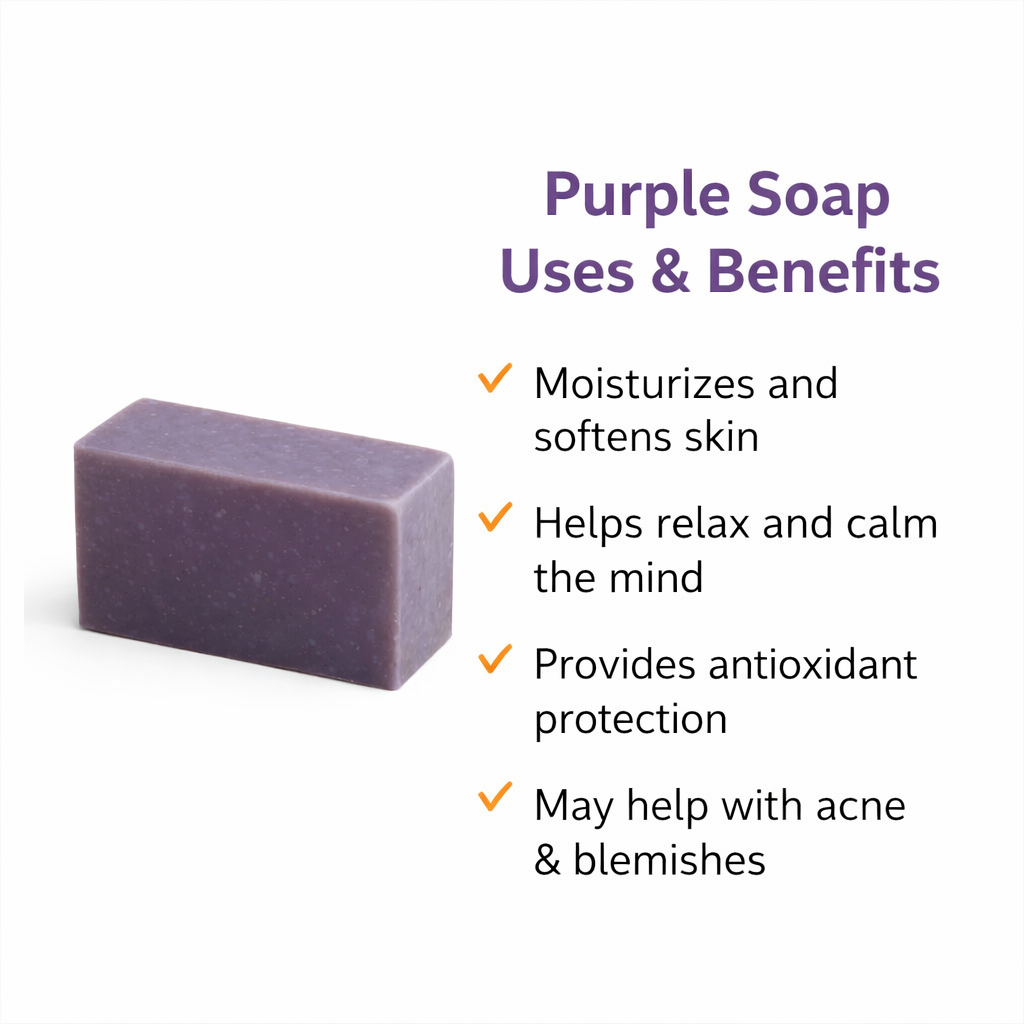 Violet Vetiver Soap – Fresh & Earthy