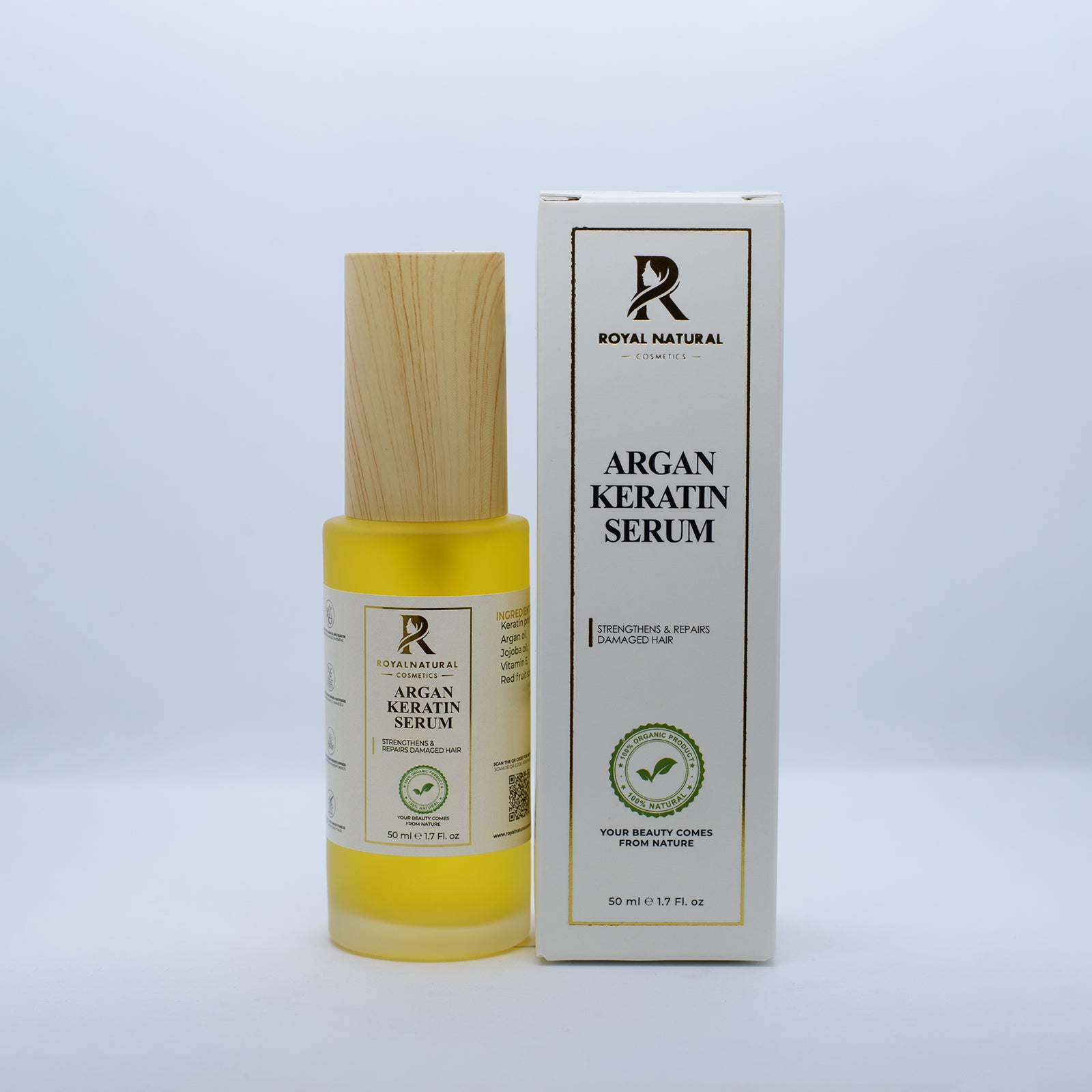 Argan Keratin Serum 50ml – Anti-Frizz