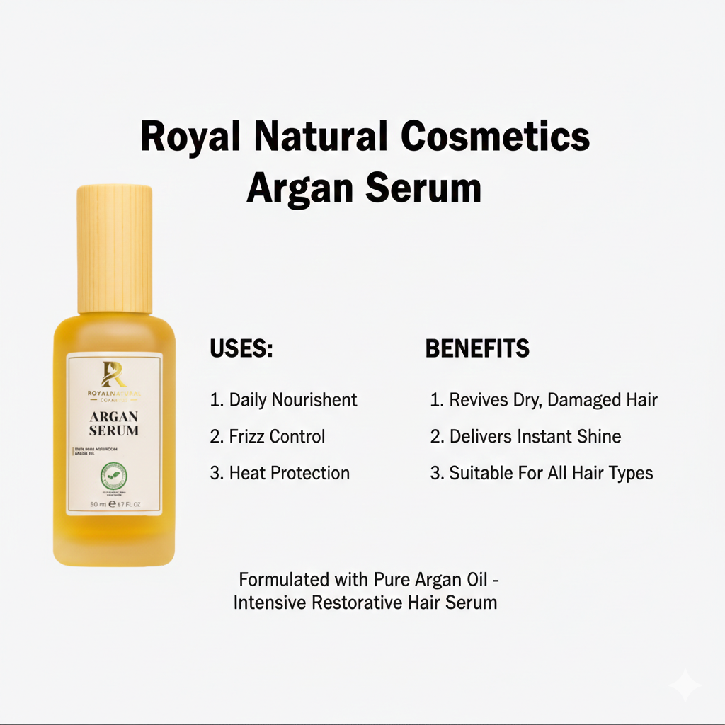 Argan Serum 50ml – Glans & Herstel
