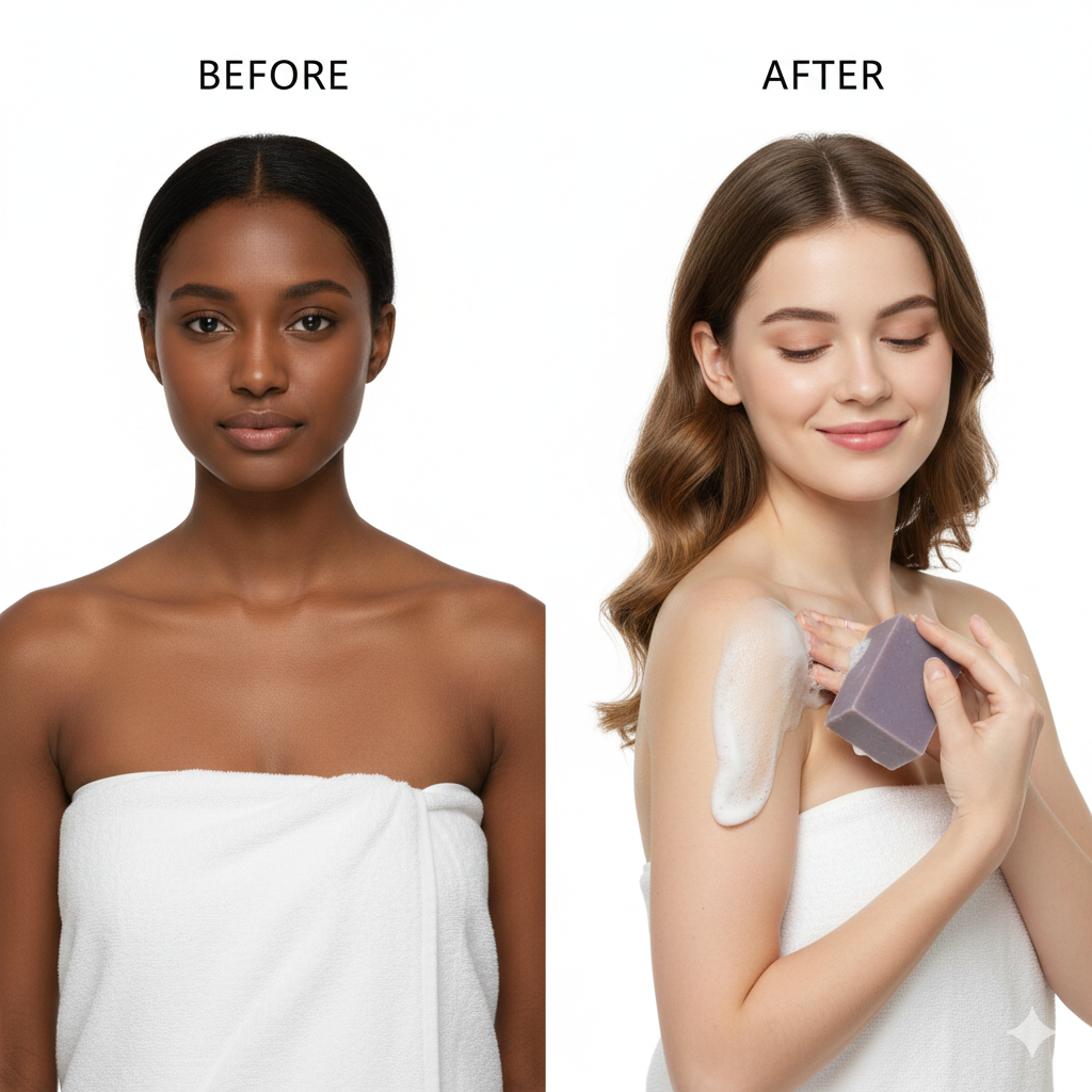 Violet Vetiver Soap – Fresh & Earthy