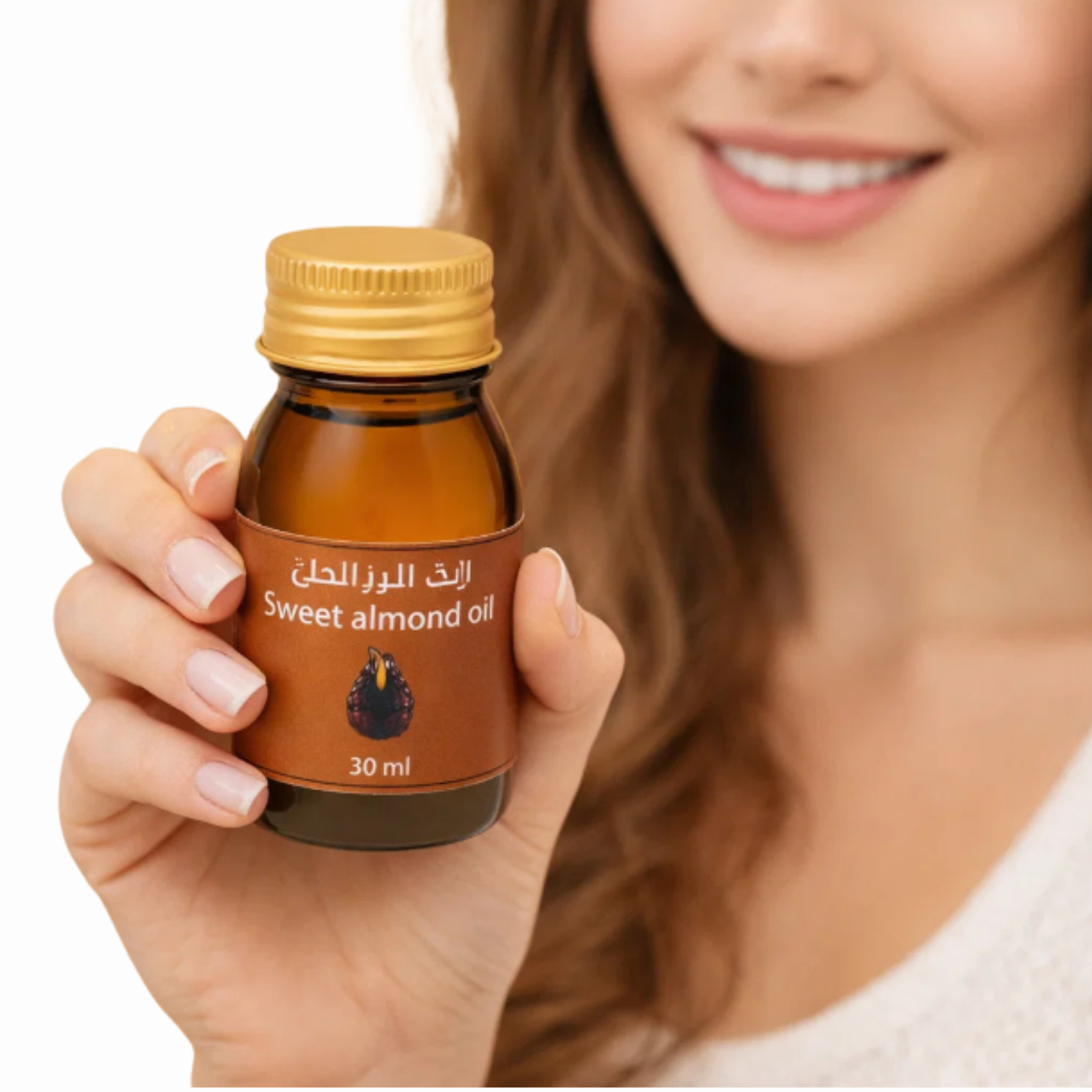 Almond Oil 30ml – Soft & Edible