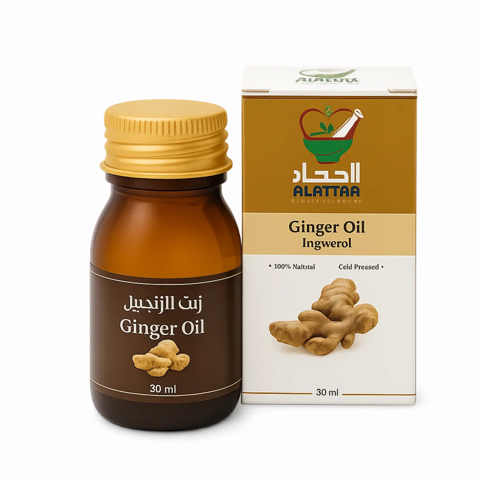 Ginger oil 30ml – Stimulates & Warms