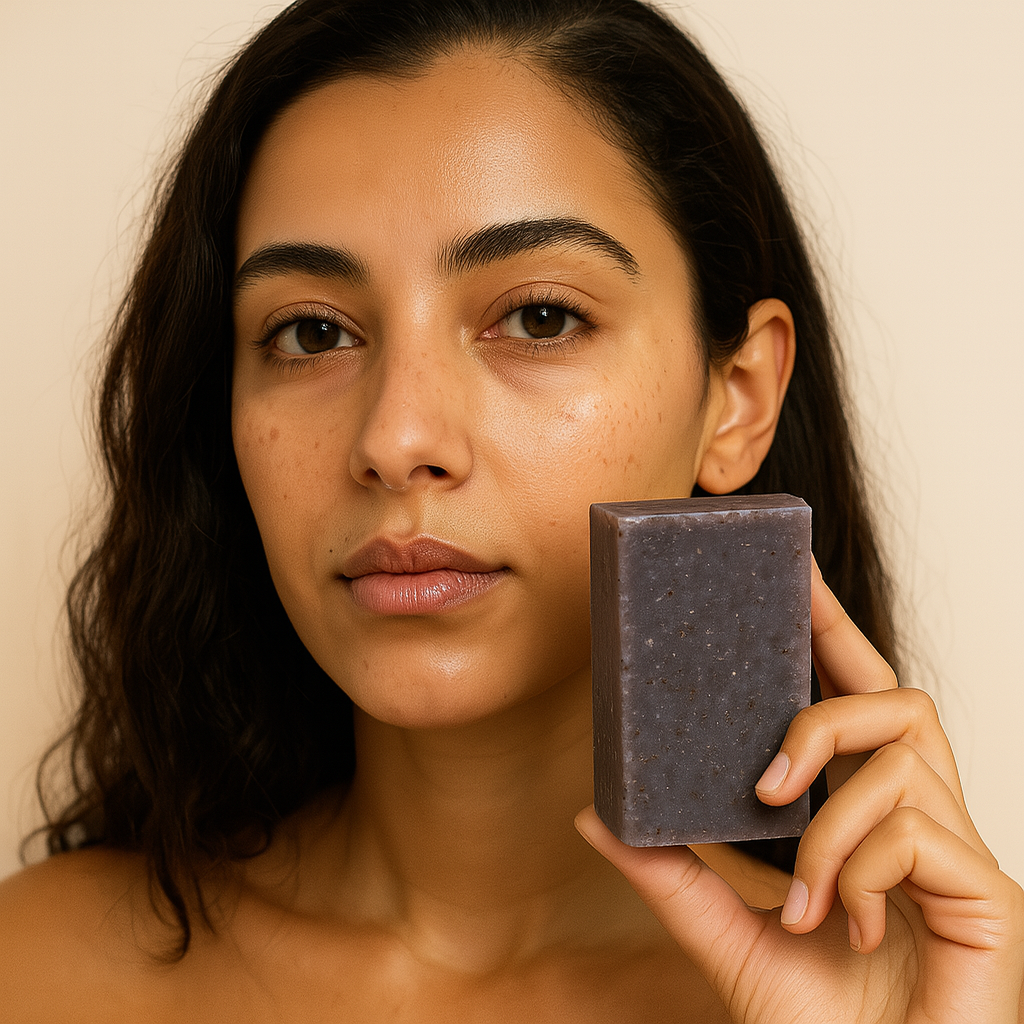 Violet Vetiver Soap – Fresh & Earthy