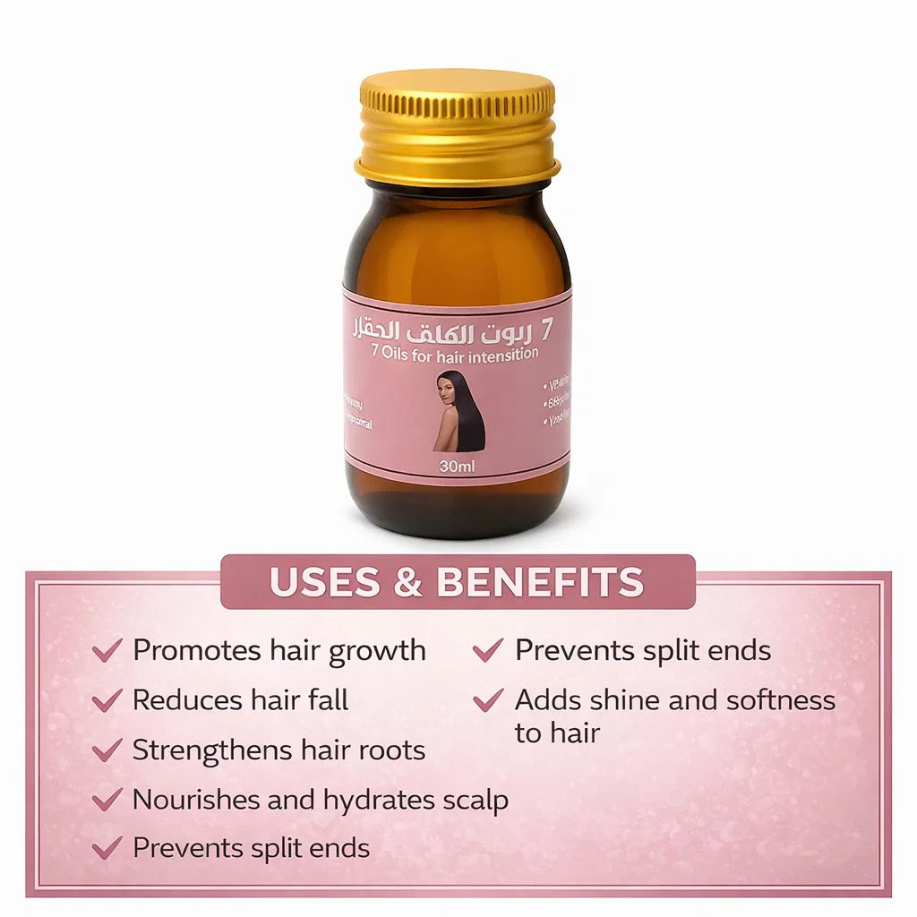 7-Oil Hair 30ml – Volume & Growth