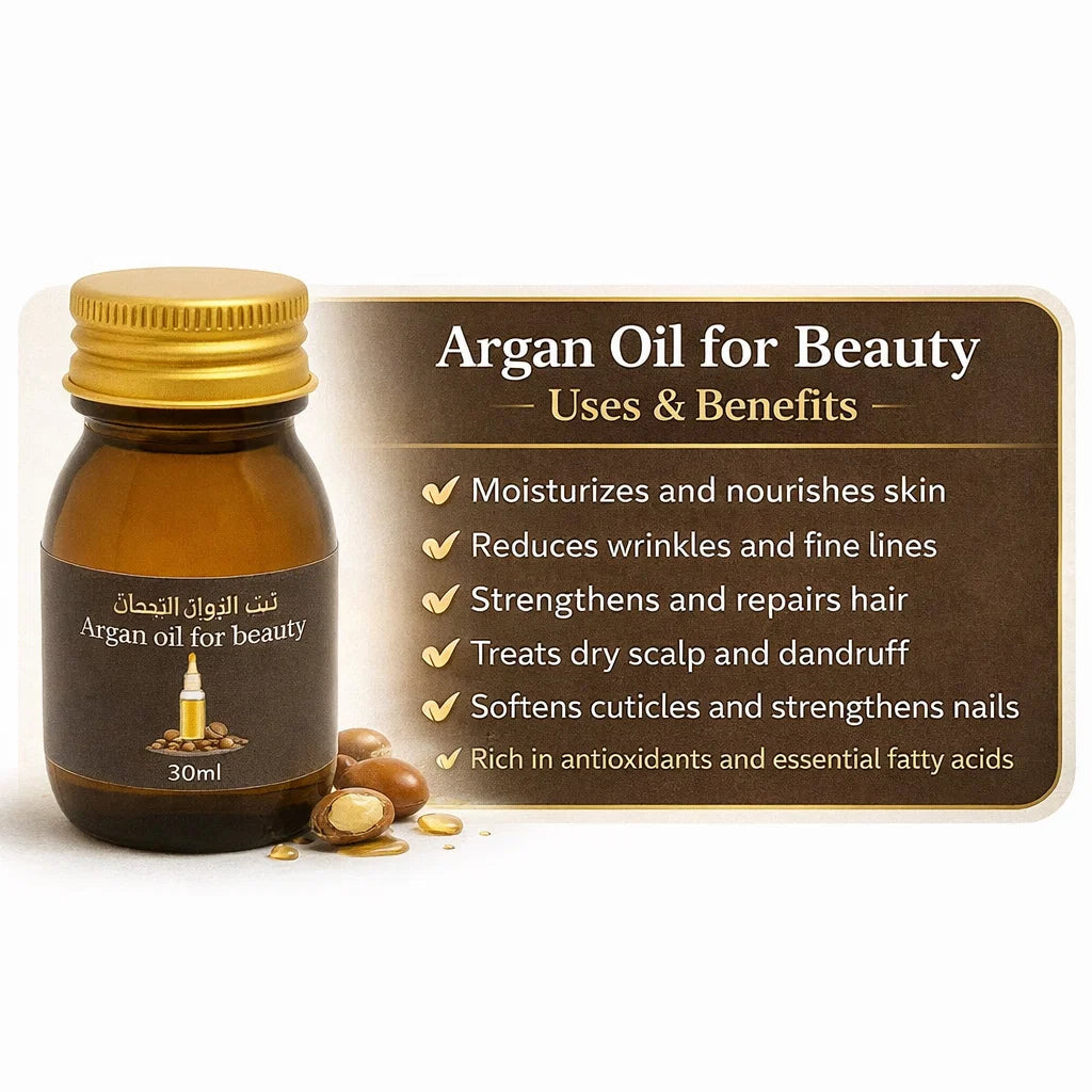 Arganolie Beauty 30ml – Voor Droge Huid