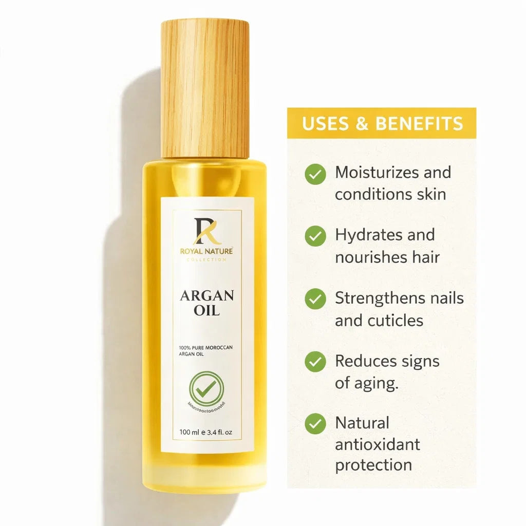 Arganolie 100ml – Voedt Huid & Haar