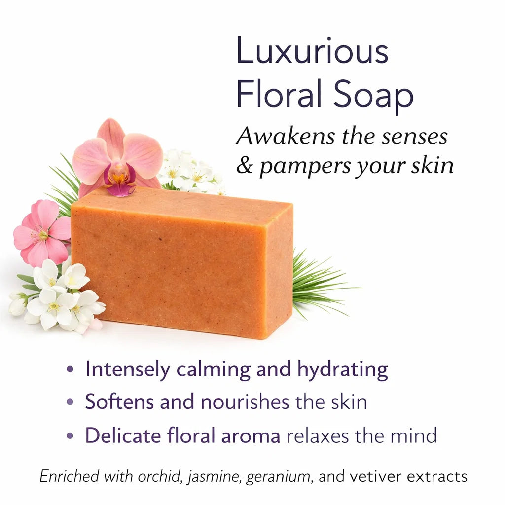 Orchidee Jasmijn Zeep – Bloemig & Fris