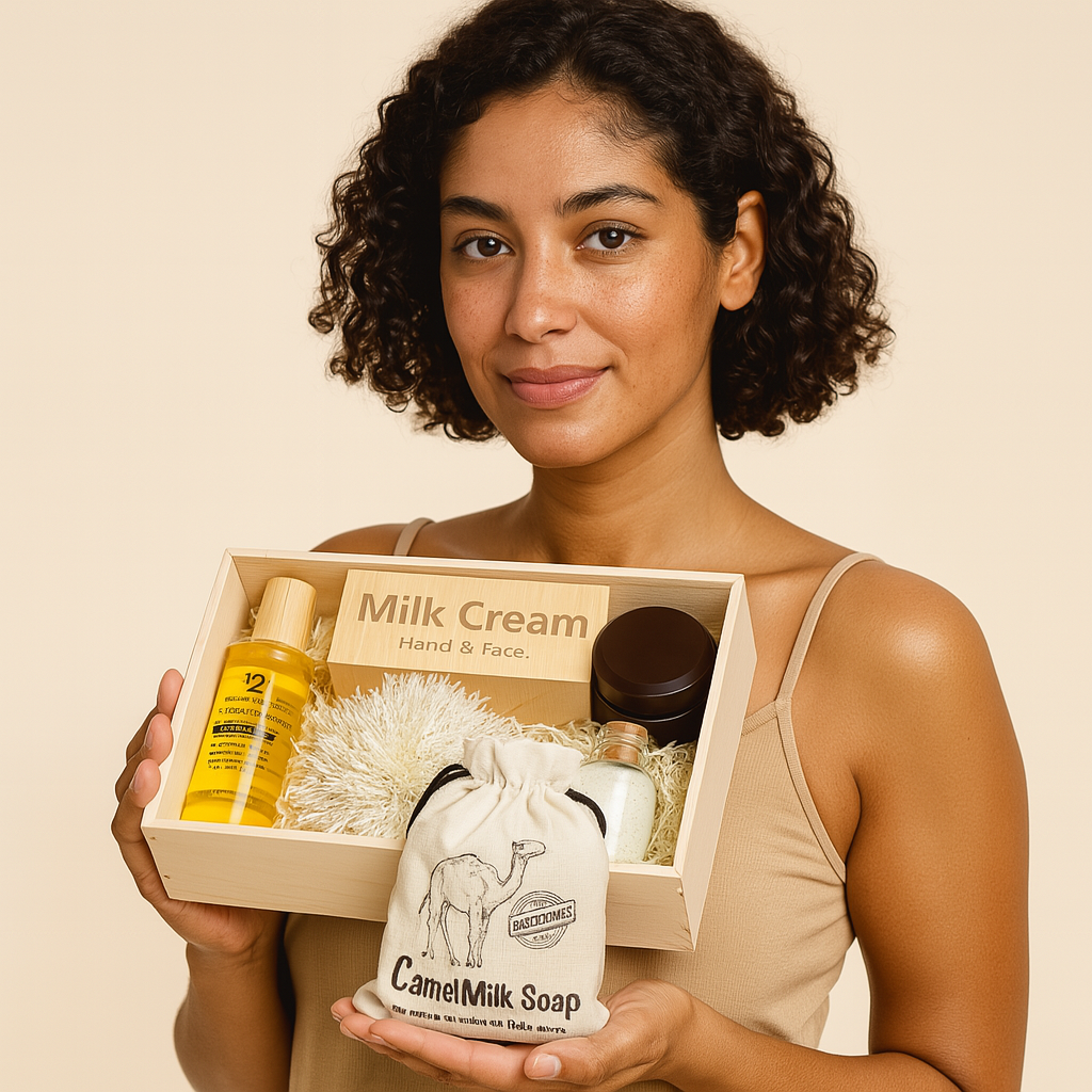 Giftset Kamelenmelk – Complete Verzorging
