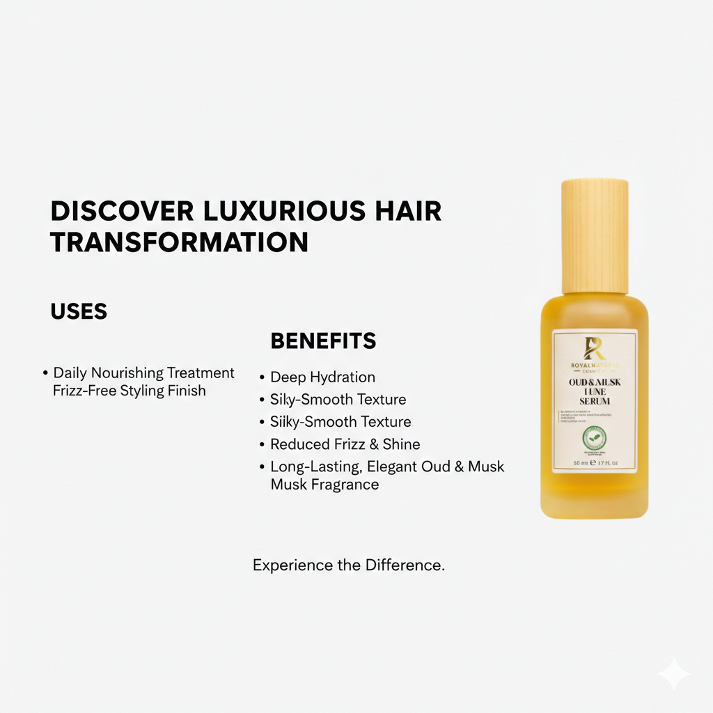 Oud Musk Serum 50ml – Luxe Geur
