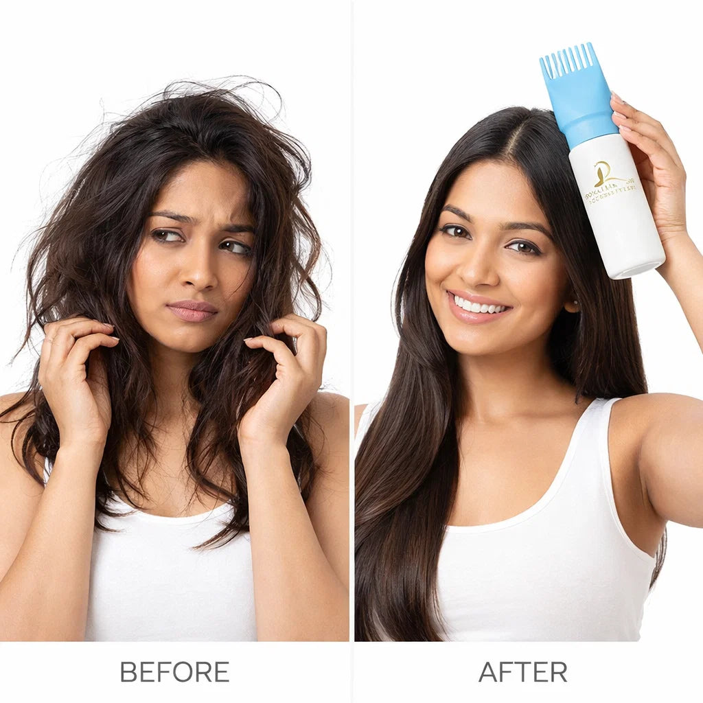 Applicatorfles met Kamdop