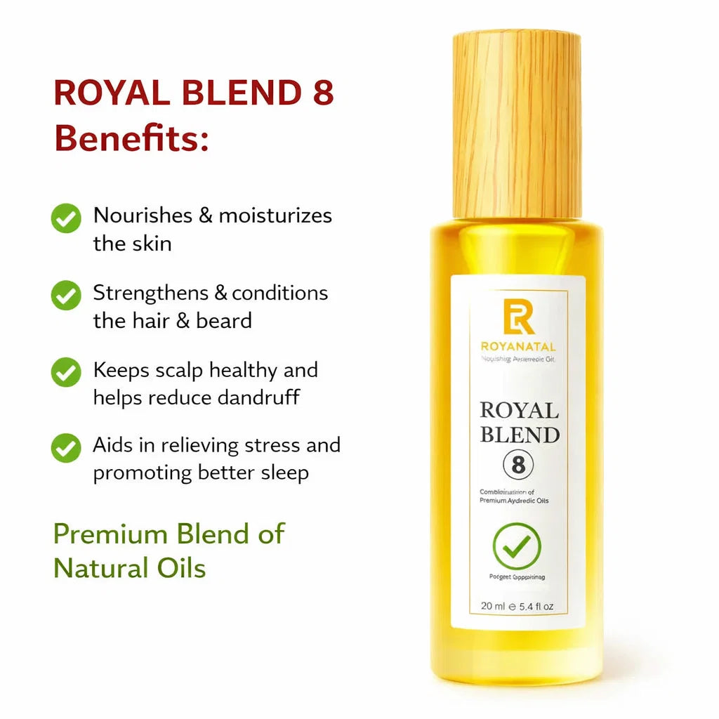 Royal Blend 8 100ml Versnelt Haar Groei
