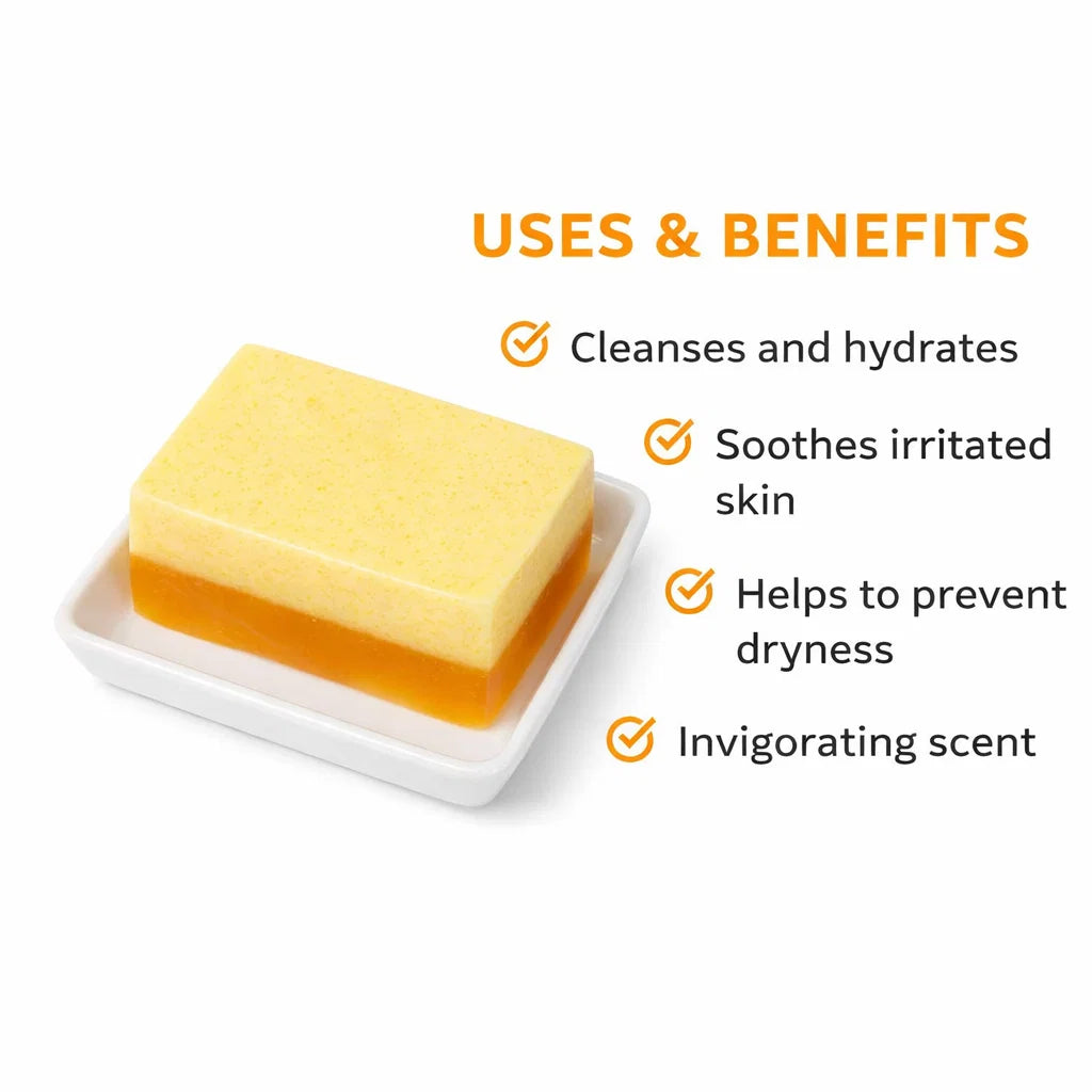 Sinaasappel Douchespons – Celvernieuwend & Verfrissend