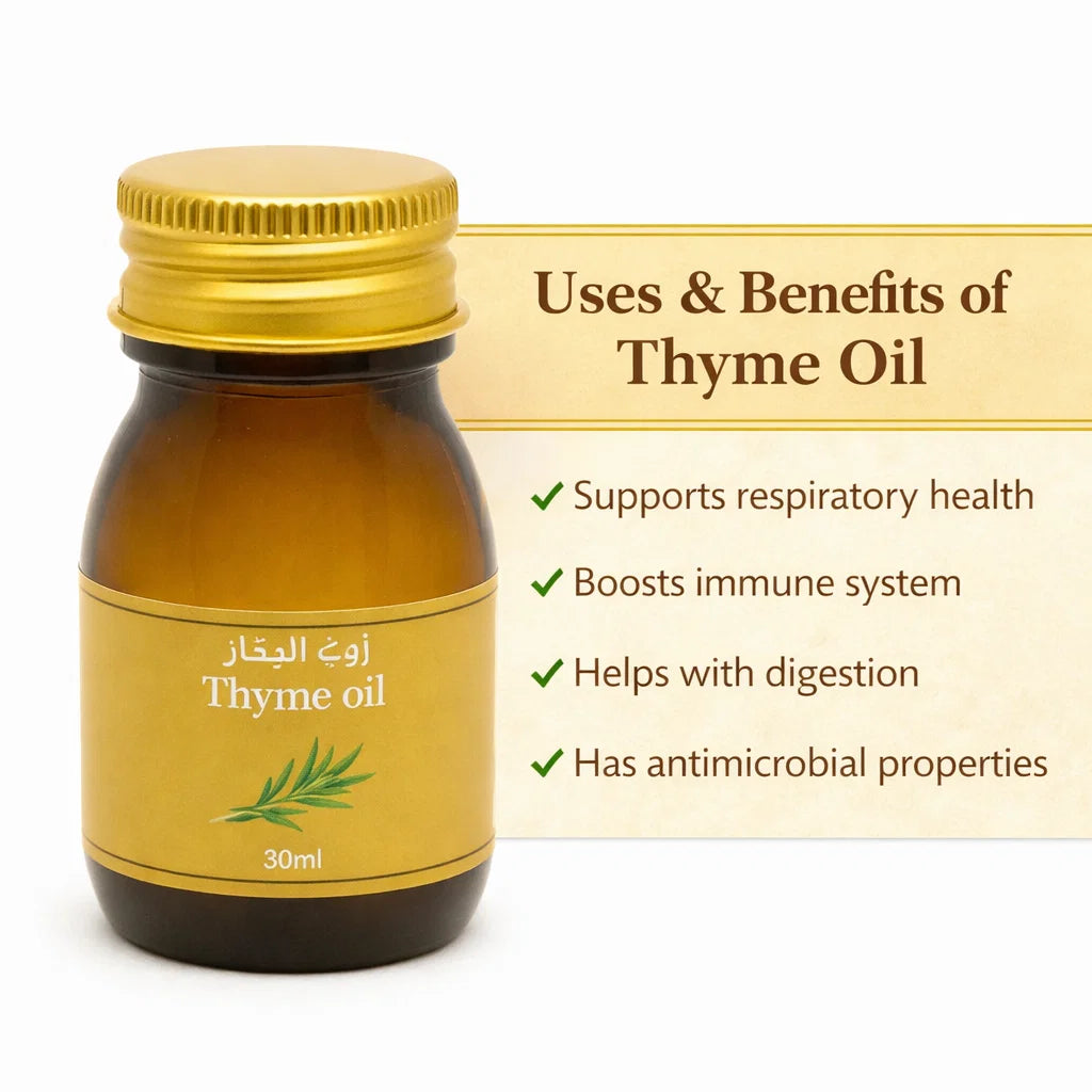 Tijmolie 30ml – Natuurlijk & Eetbaar