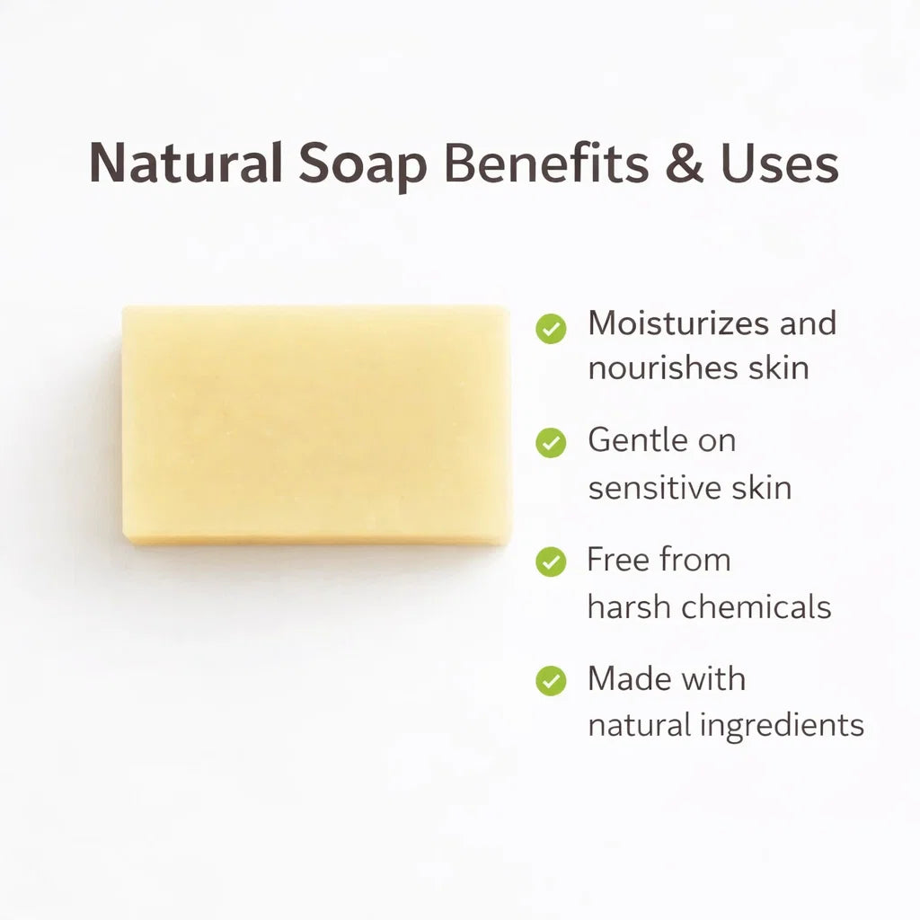 Ezelinnenmelk Zeep – Mild & Verzachtend