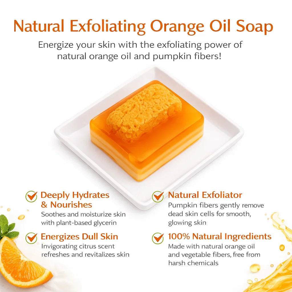 Glycerine Zeep Sinaasappel – Opwekkend