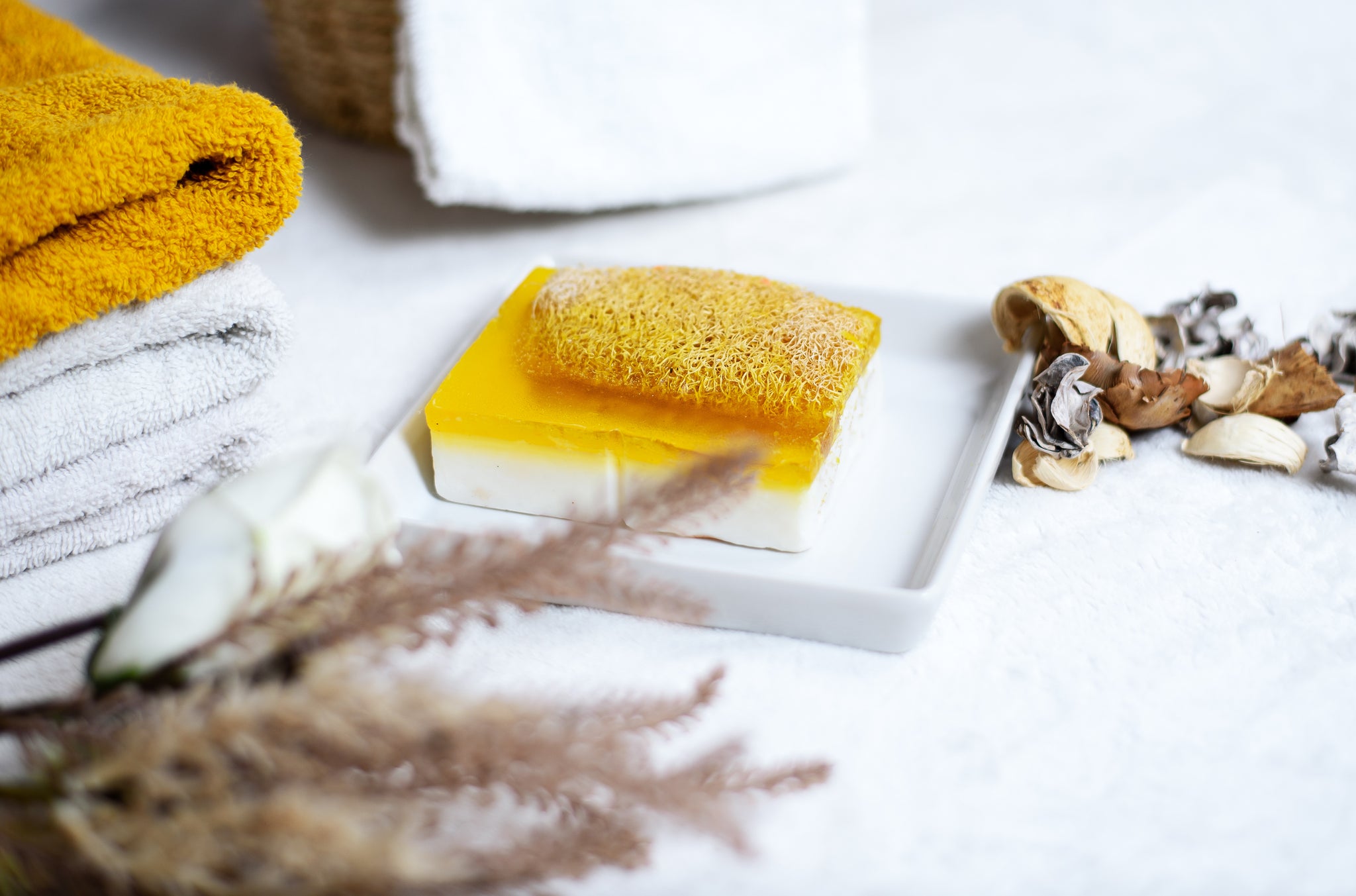 Lemon Glycerin Shower Loaf